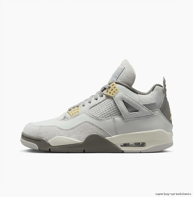 Air Jordan 4 Retro Wind Grey Shoes