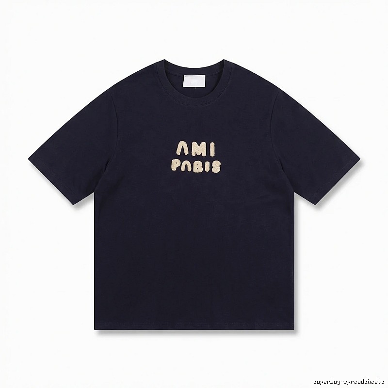 AMI Paris Alphabet Style T-shirt