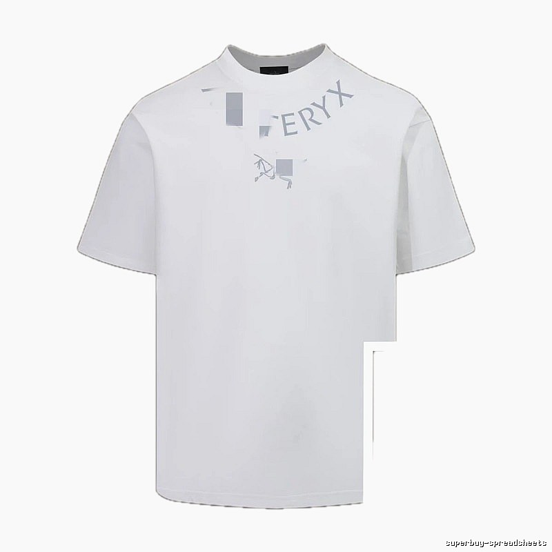 Arc'teryx Printed Functional Style White T-Shirt