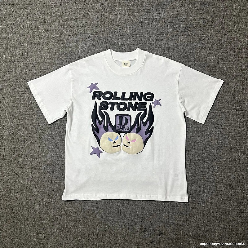 Broken Planet Casual Graphic T-shirt White Cotton Bold for Streetwear Looks