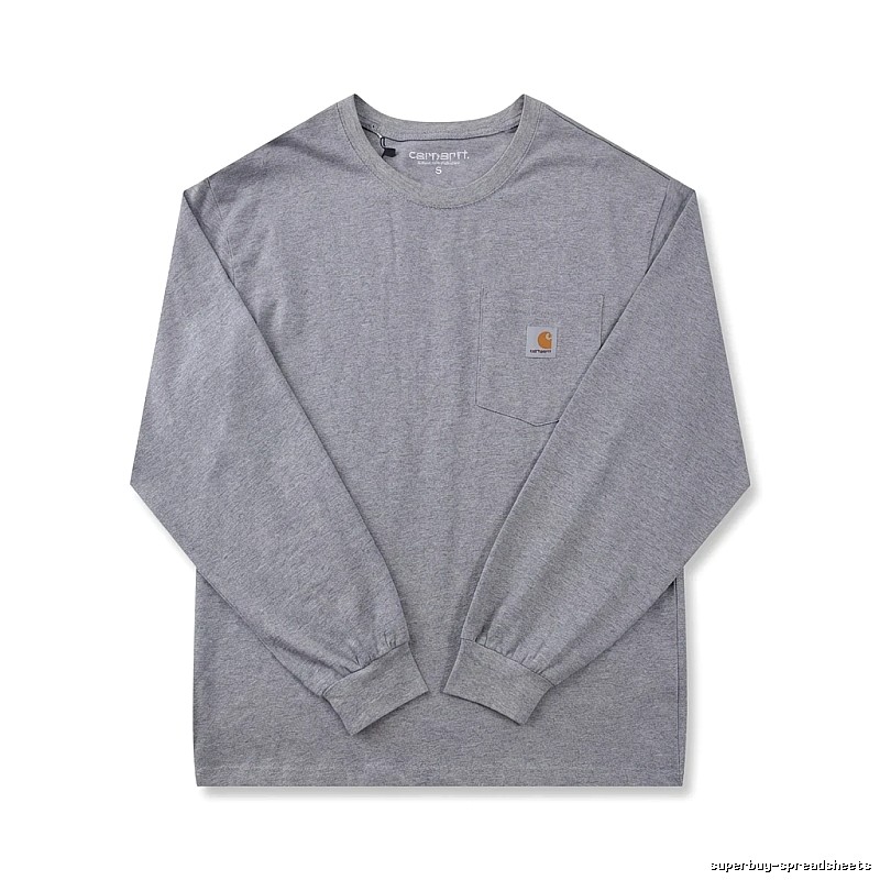 Carhartt classic American style grey long-sleeve