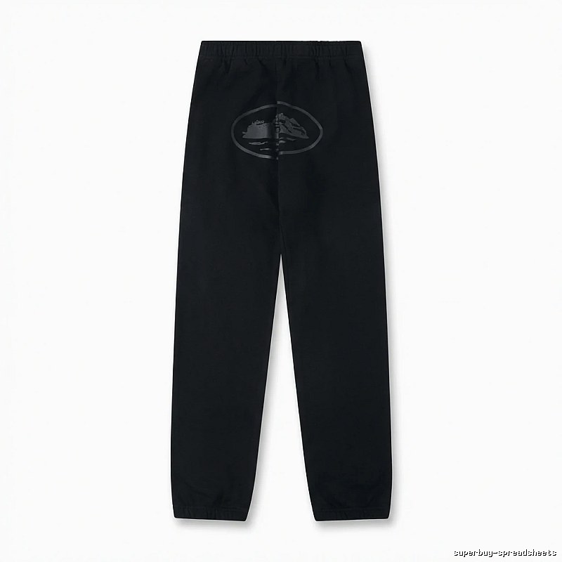 Corteiz Printed Casual Black Pants
