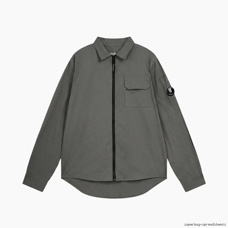 C.P. Grey Workwear Style Shirt