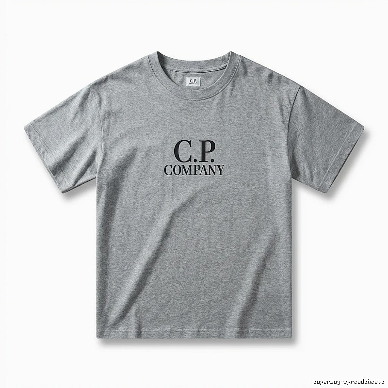 C.P. Simple Style Grey T-shirt