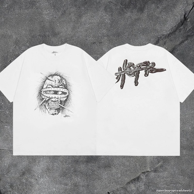 Denim Tears White Graphic T-Shirt Modern Fit