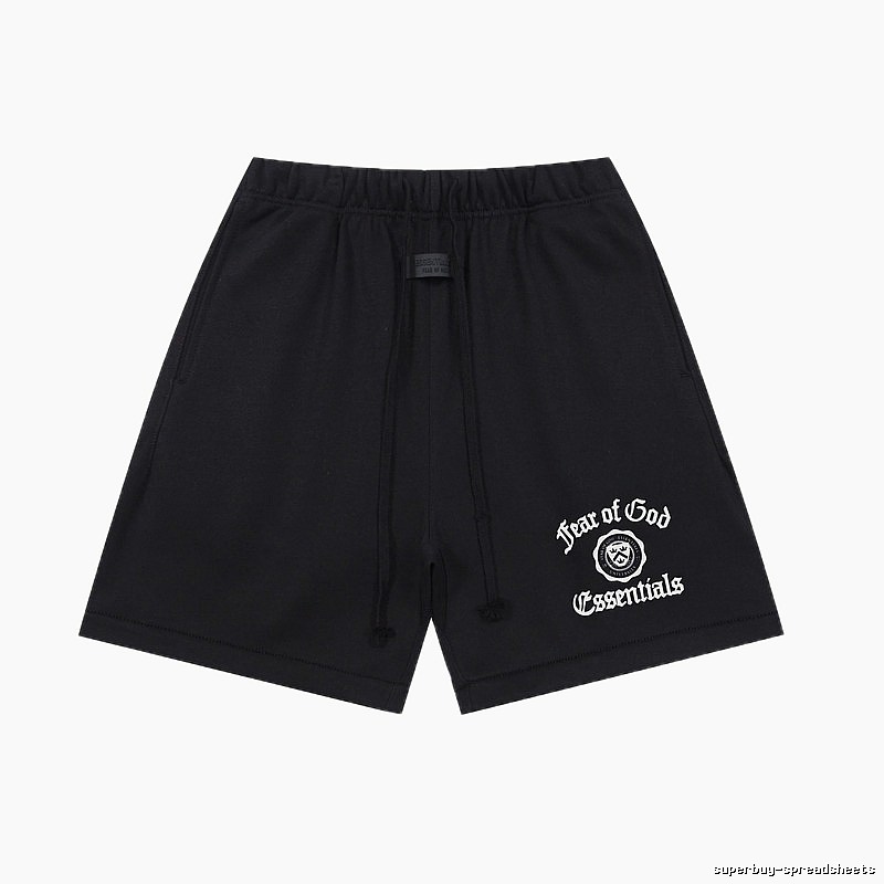 ESSENTIALS trendy brand black shorts
