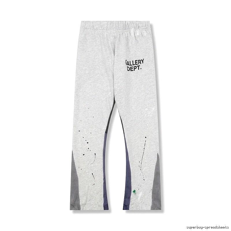 Gallery Dept Graffiti-style Grey Long Pants