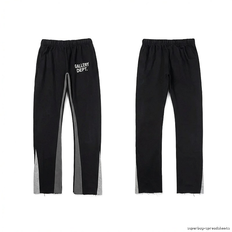 Gallery Dept. Patchwork Style Black Pants