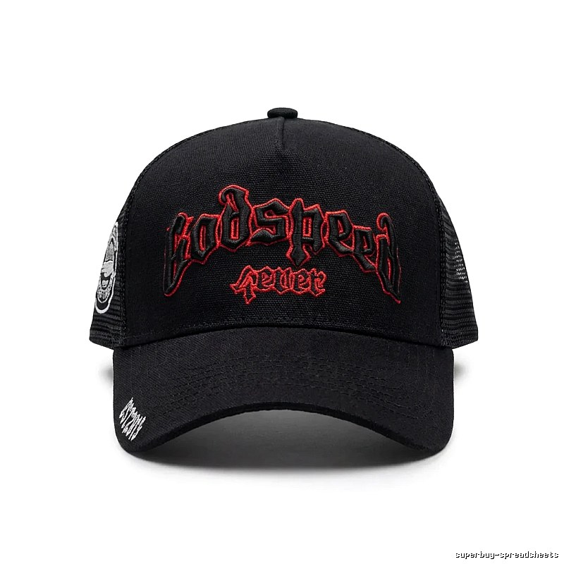 Godspeed Trendy Brand Black Baseball Cap