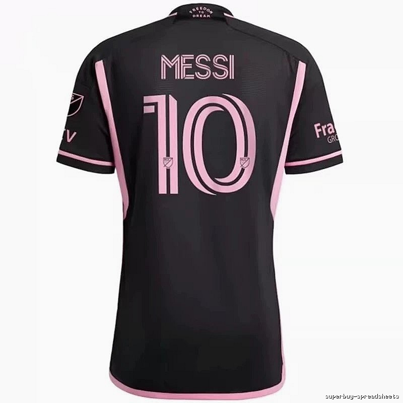 Inter Miami Travel Messi #10 soccer jersey Pink Inter Miami with Modern Look
