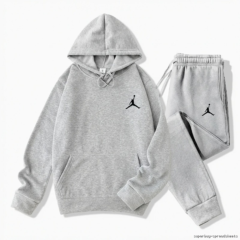 Jordan Sports and Leisure Style Grey Suit