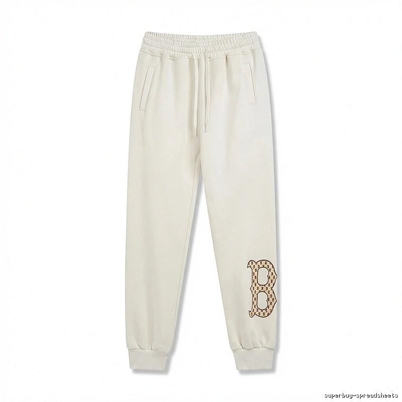MLB casual style off-white sweatpants