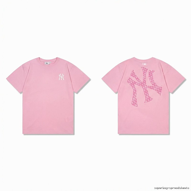 MLB Pink Trendy and Cool Style T-shirt