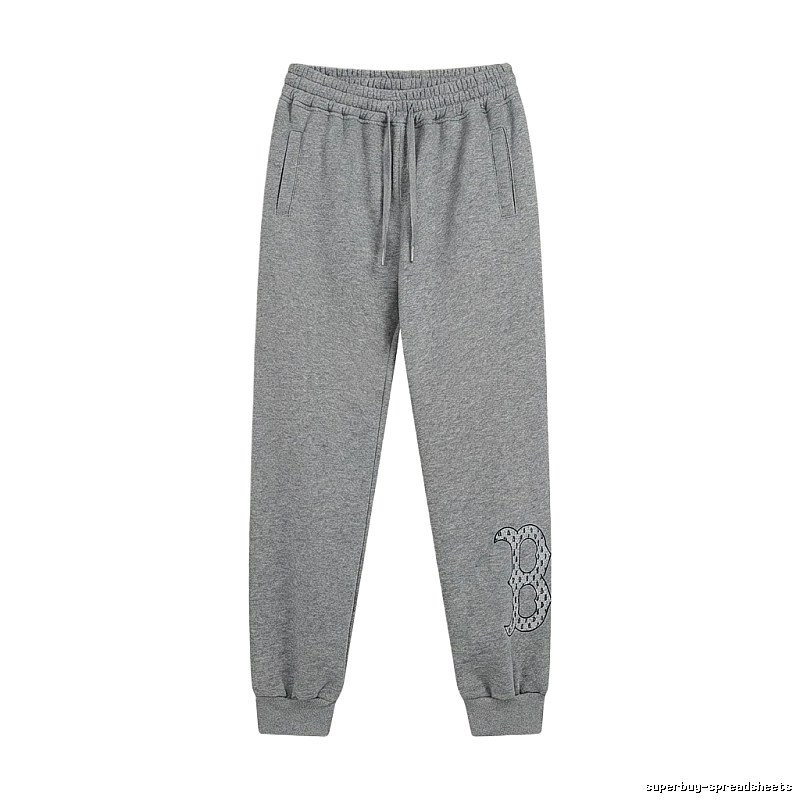 MLB series casual gray sweatpants