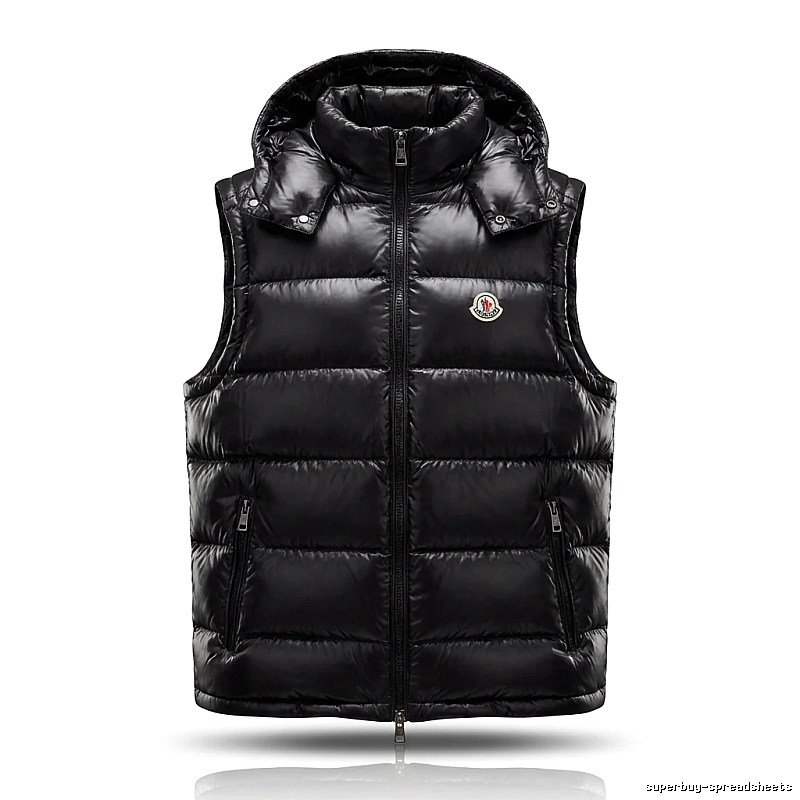 Moncler Black Trendy and Cool Down Vest