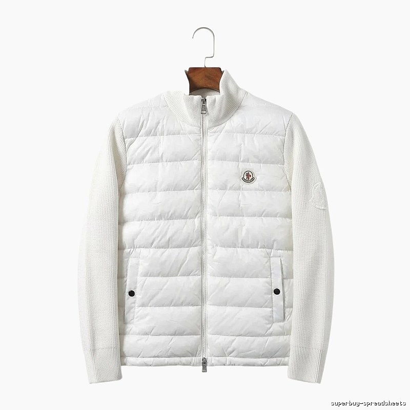 Moncler white casual style down jacket