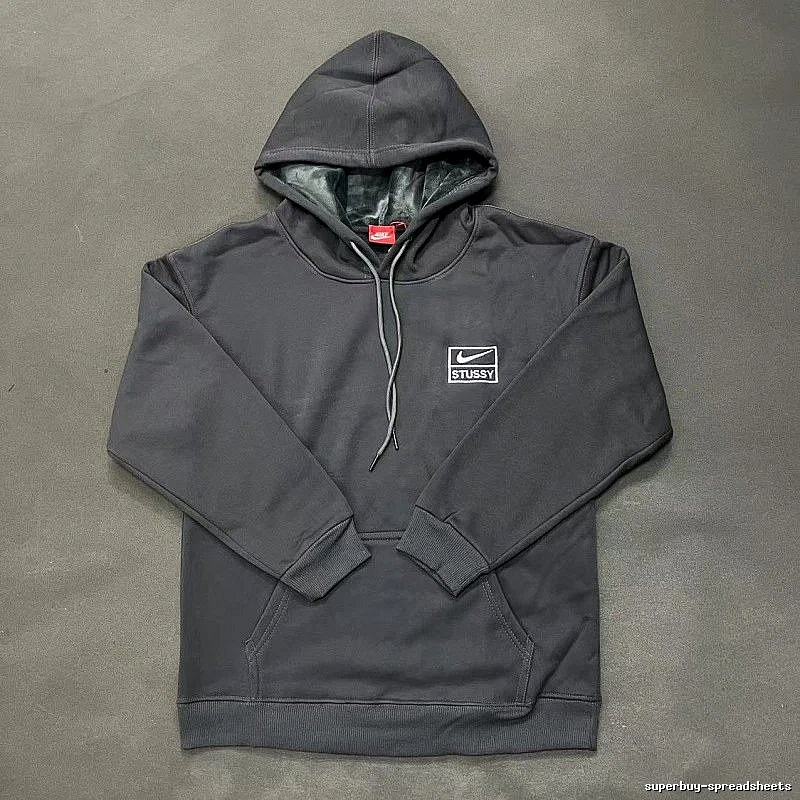 Nike Gray Zip Hoodie Smart Casual Swoosh