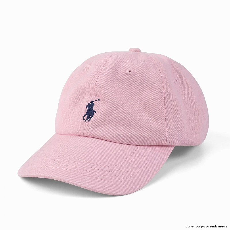 Ralph Lauren Pink Simple Baseball Cap