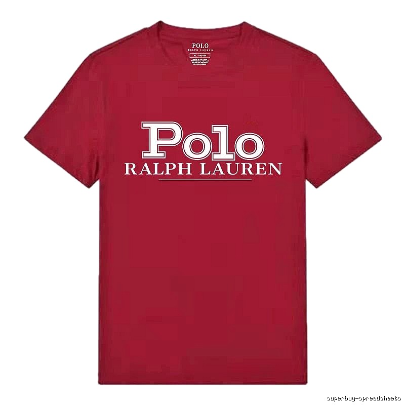 Ralph Lauren Polo Burgundy T-shirt