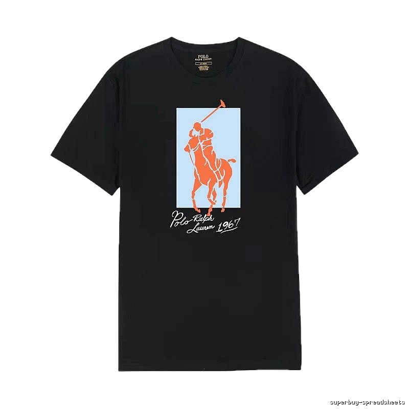 Ralph Lauren Polo series black T-shirt