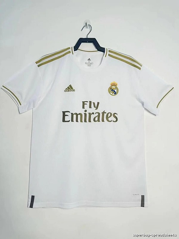 Real Madrid Resort Retro Teka soccer jersey White Retro Football with Premium Look