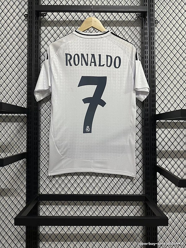 Real Madrid Streetwear Home soccer jersey White Real Madrid with Logo Accent Select Edition