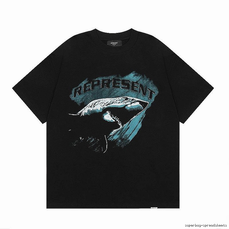 Represent Black Style 830 Owners Club T-Shirt Downtown Style Logo