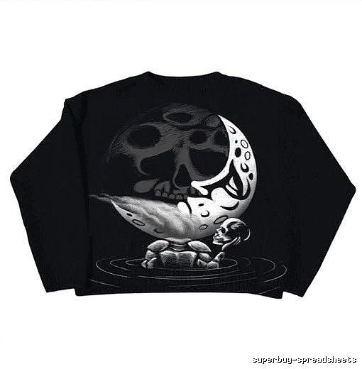 Sport Anime graphic sweater Black Knit Top for Warm Weather