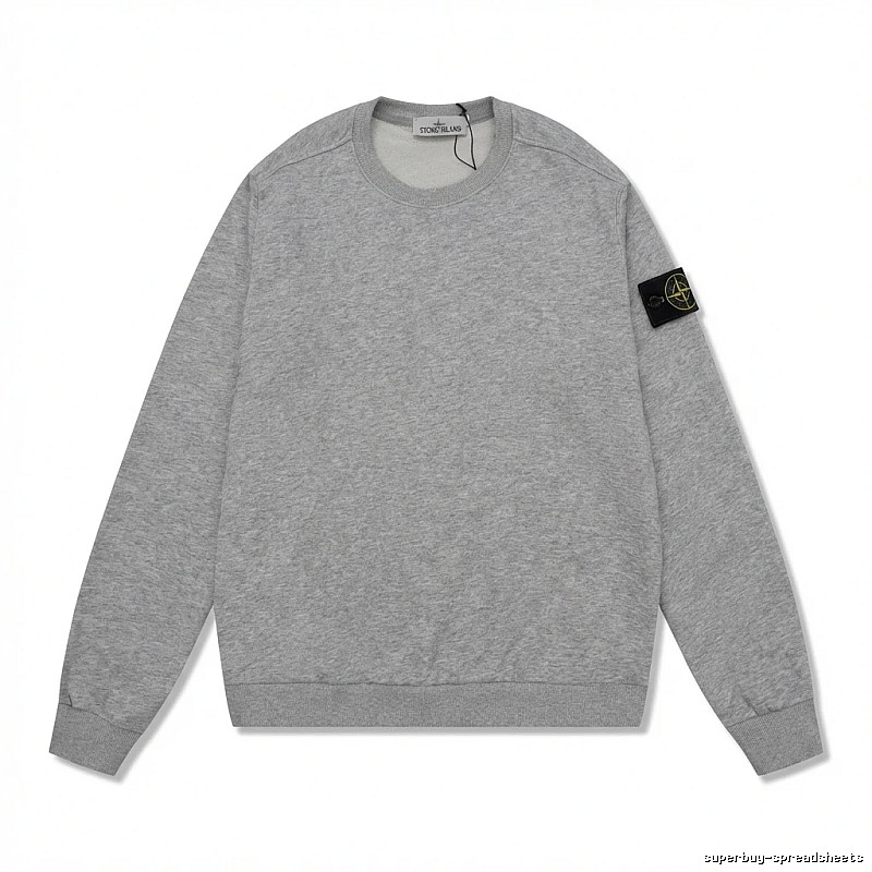Stone Island basic grey sweatshirt