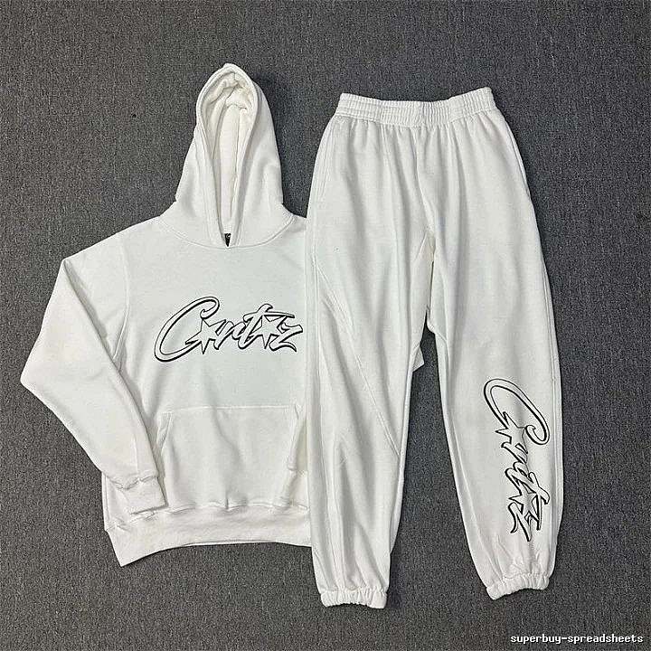 Stussy White Tracksuit Set Travel Pack Logo