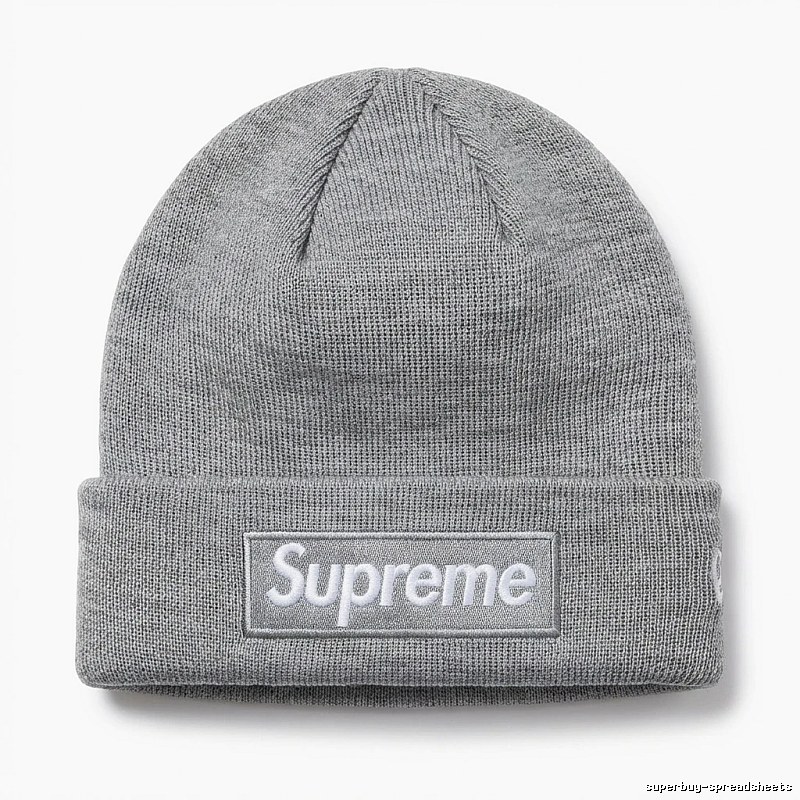 Supreme minimalist style grey hat
