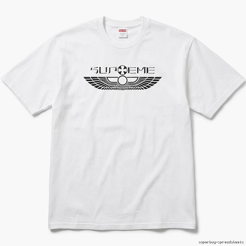 Supreme Wing Wind White T-shirt