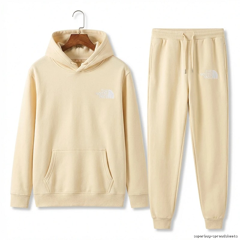 The North Face basic beige series suit